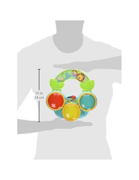 Juguete Tambor Musical Bright Starts Safari Beats 3m+