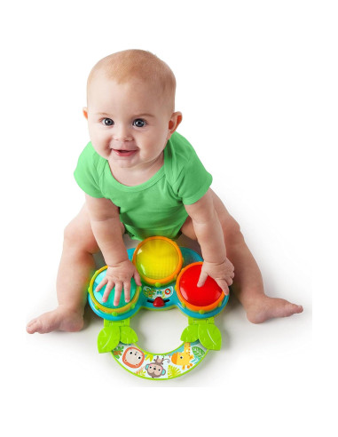 Juguete Tambor Musical Bright Starts Safari Beats 3m+