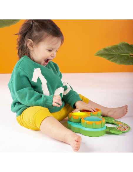 Juguete Tambor Musical Bright Starts Safari Beats 3m+