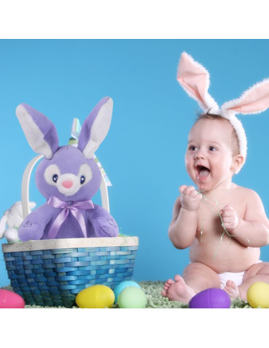 Juguete de Peluche Interactivo Dimple Bella Bunny - Conejo Peek-a-Boo