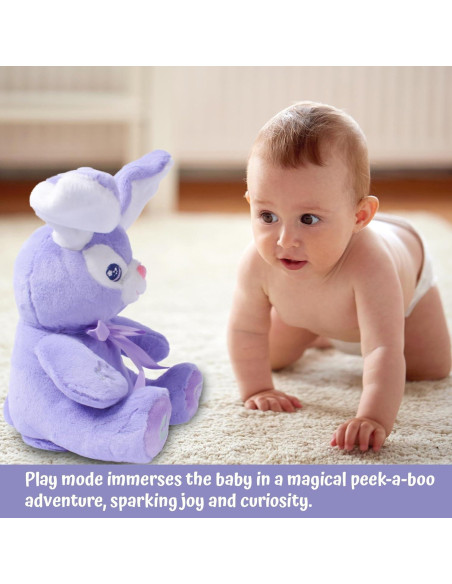 Juguete de Peluche Interactivo Dimple Bella Bunny - Conejo Peek-a-Boo