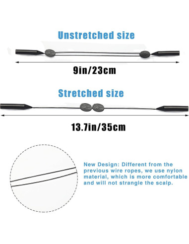 Correa para Gafas Yoamez - Retenedor Seguro para Montañas Rusas