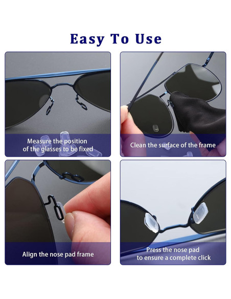 50 Pares Almohadillas Nasales Transparentes Frienda Silicona