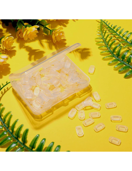 50 Pares Almohadillas Nasales Transparentes Frienda Silicona