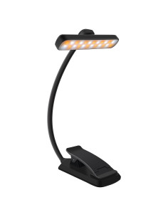 Luz de Lectura Recargable Karidi 24 LED 80H USB-C Negro
