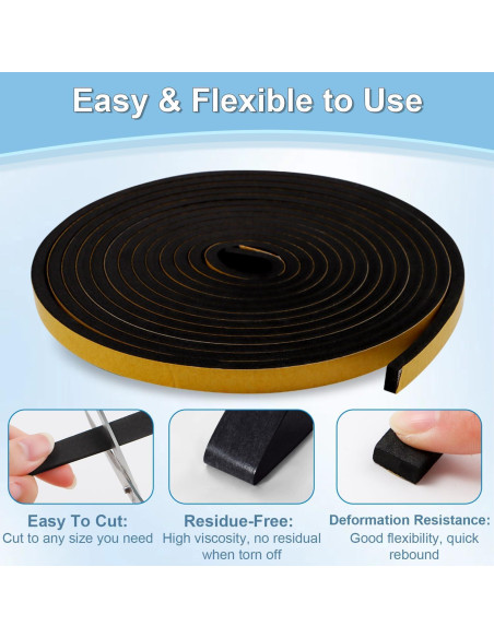 Cinta de Sellado Impermeable PackYard 10m x 1.27cm x 0.64cm