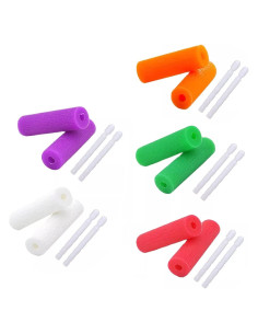 10Pcs Chewies de Silicona Tovip para Alineadores Dentales
