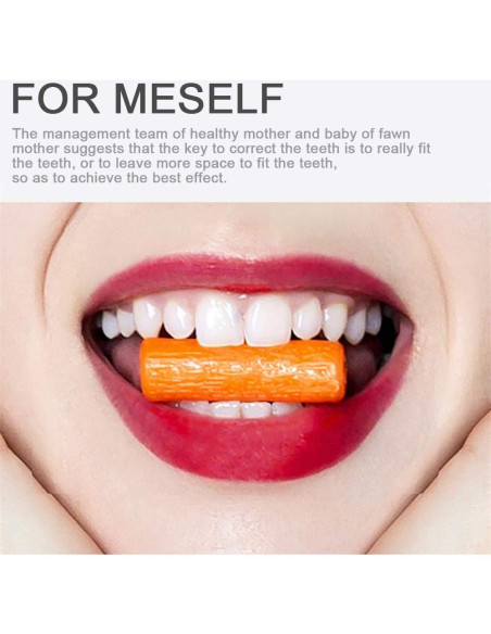 10Pcs Chewies de Silicona Tovip para Alineadores Dentales