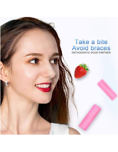 10Pcs Chewies de Silicona Tovip para Alineadores Dentales