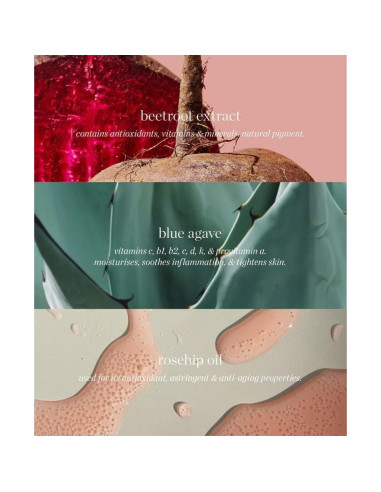 Ere Perez Tinte Natural Remolacha Labios y Mejillas 5g Rosa Fucsia