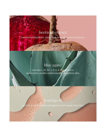 Ere Perez Tinte Natural Remolacha Labios y Mejillas 5g Rosa Fucsia