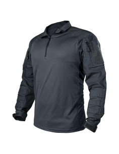 Camisa Táctica de Manga Larga IDOGEAR para Hombre - Gris