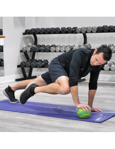 Bola de Postura OPTP 15.24 cm - Rodillo de Espuma para Masaje