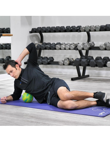 Bola de Postura OPTP 15.24 cm - Rodillo de Espuma para Masaje