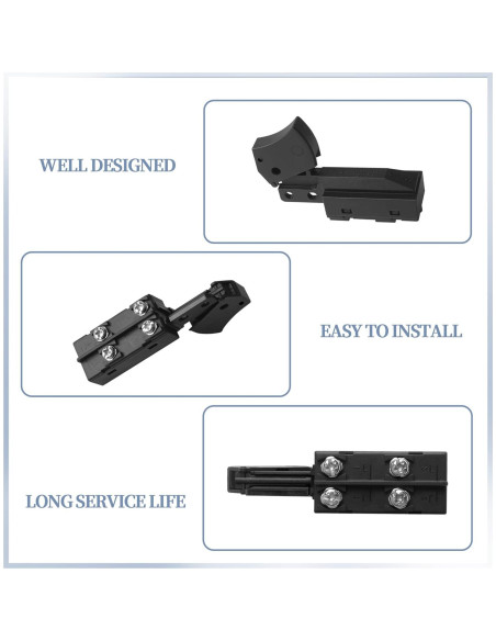 Interruptor On-Off Zfegto 23-66-0098 para Sierras Circulares Milwaukee