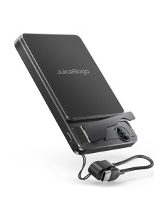 Cargador portátil JuiceGogo MagSafe 10000mAh 15W Qi2 Negro