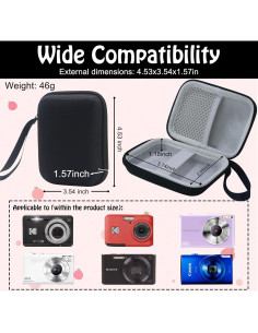 Funda de Almacenamiento para Cámara ERMO NKES - Negro 2