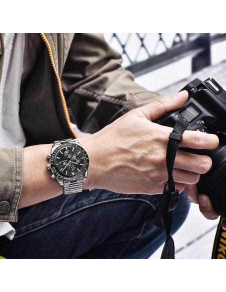 Reloj Cronógrafo de Cuarzo BENYAR BY-5140 Negro 30M Impermeable
