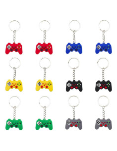 Llavero de Controlador de Videojuego SHMZK 12 Piezas PVC