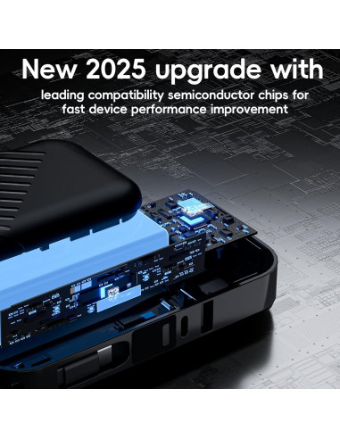 Cargador Portátil USB-C 10000mAh con Enchufe de Pared 27W