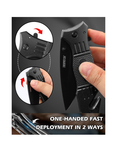 Cuchillo Plegable Dispatch con Hoja de 8.49 cm y Cortador