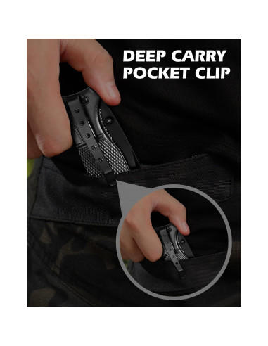 Cuchillo Plegable Dispatch con Hoja de 8.49 cm y Cortador