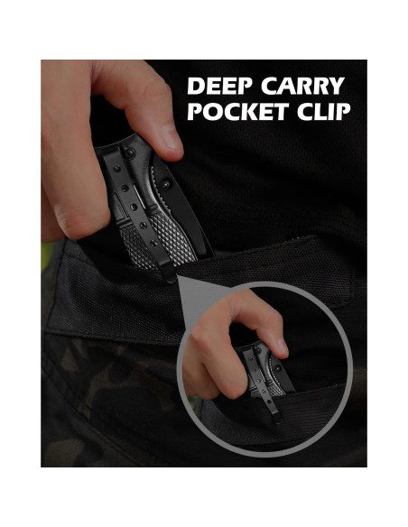 Cuchillo Plegable Dispatch con Hoja de 8.49 cm y Cortador