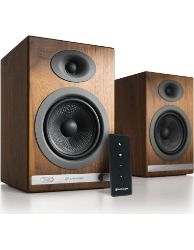 Altavoces de Estantería Audioengine HD5 Nogal 150W 2.1 Bluetooth