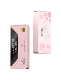 Amplificador de Auriculares SHANLING UA4 Rosa, DAC Portátil HiFi
