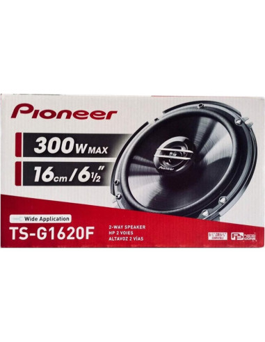 Altavoz Coaxial Pioneer TS-G1620F 6.5" 300W 2-Vías