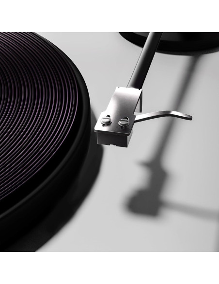 Cabezal de Phono Universal Monosaudio Aluminio Plata con Cables