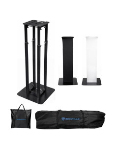 Soporte de Luz Totem Pole Rockville RTP32B Ajustable 99-174.5 cm