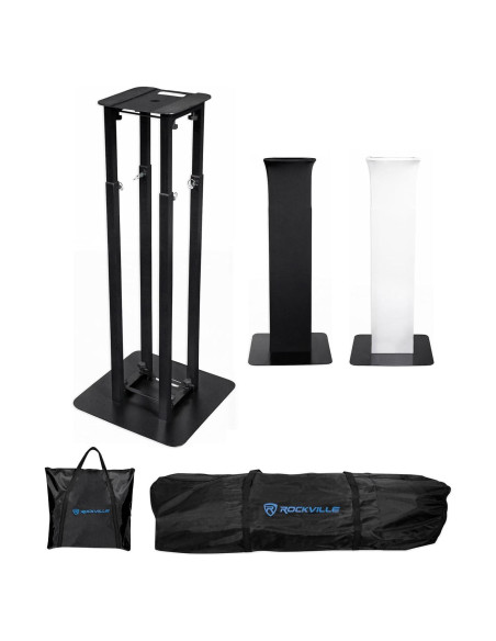 Soporte de Luz Totem Pole Rockville RTP32B Ajustable 99-174.5 cm