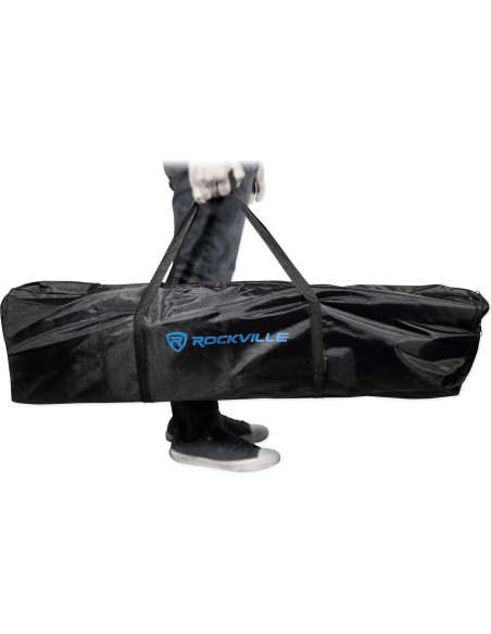 Soporte de Luz Totem Pole Rockville RTP32B Ajustable 99-174.5 cm