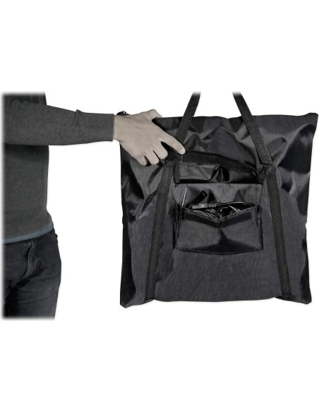 Soporte de Luz Totem Pole Rockville RTP32B Ajustable 99-174.5 cm