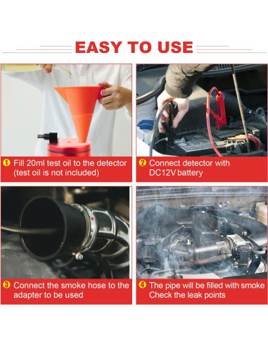 Probador de Fugas de Humo FENNICA SLD-300 PRO 12V DC