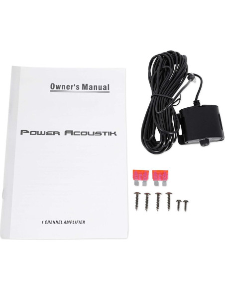 Amplificador Mono de Coche Power Acoustik RE1-3000D 1500W