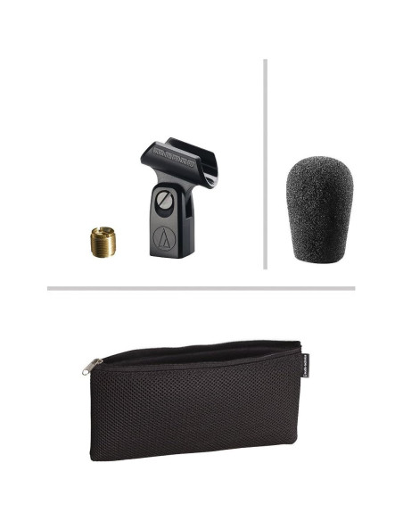 Micrófono de Condensador Audio-Technica PRO37 Negro 272g