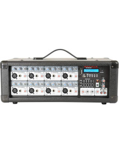 Mezclador Amplificador Rockville RPM80BT 2400W 8 Canales Bluetooth 2