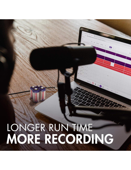 Batería de Litio CR2 3V Tenergy No Recargable Paquete de 10