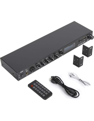 Preamplificador Rack Pyle PPRE70BT Bluetooth 2.1 FM USB SD