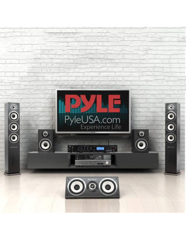 Preamplificador Rack Pyle PPRE70BT Bluetooth 2.1 FM USB SD