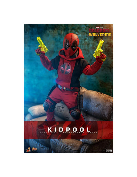 Figura de acción Kidpool Hot Toys 1/6 Marvel Comics