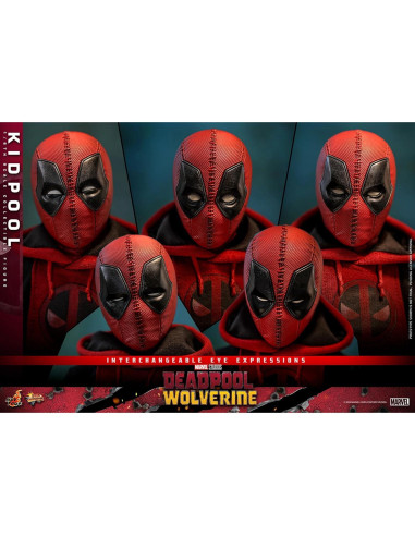 Figura de acción Kidpool Hot Toys 1/6 Marvel Comics