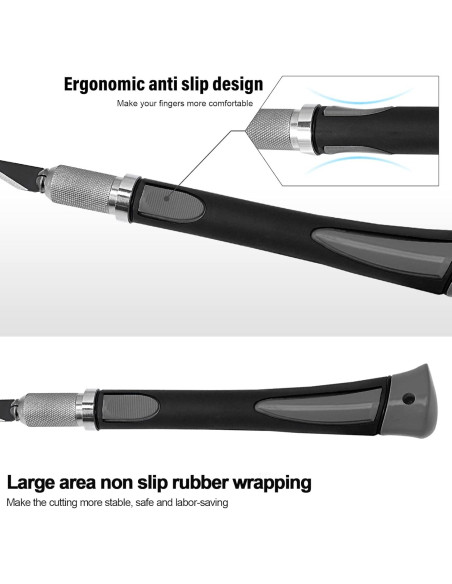 Cortador de Precisión NEWISHTOOL con 10 Cuchillas para Arte
