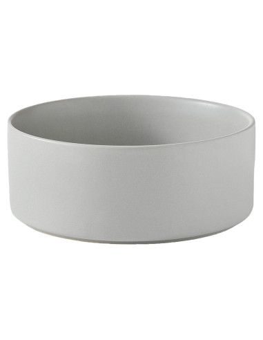 Tazón de Perro Cerámica 20 cm Welloyed Antideslizante Gris