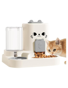 Alimentador Automático y Dispensador de Agua Outamateur 1.6L Gris