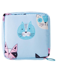 Bolsa de Almacenamiento de Toallas Sanitarias ZaneGear 12x12cm