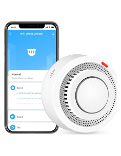 Detector de Humo Inteligente Gaoducash YG400A WiFi con App