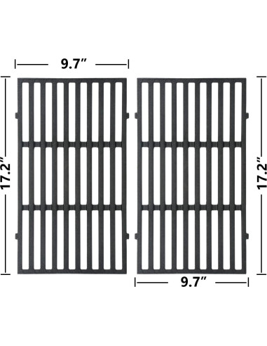 Rejillas de Parrilla Burly Grill para Weber Spirit 200